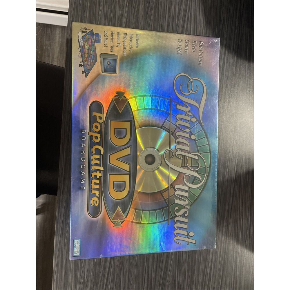 FACTORY SEALED - 2003‎ Trivial Pursuit Pop Culture Edition DVD Board Game